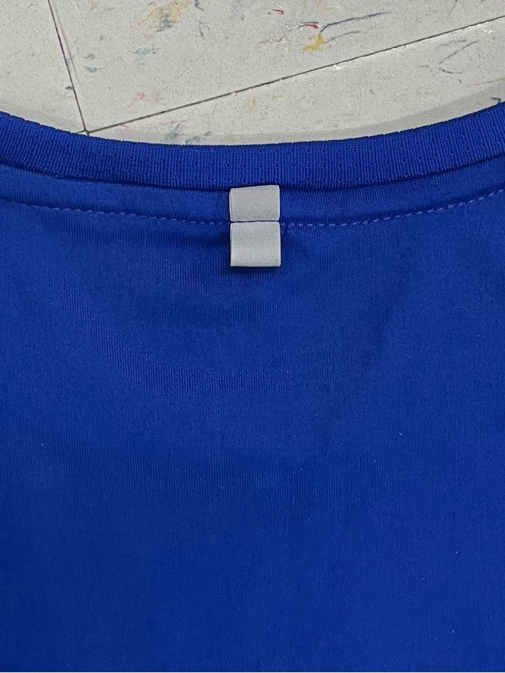 ⛹🏽‍♂️ Nike Miler Crewneck Short Sleeve Dri-FIT Shirt~Men’s Sz Lg~Royal Blue - Picture 7 of 11